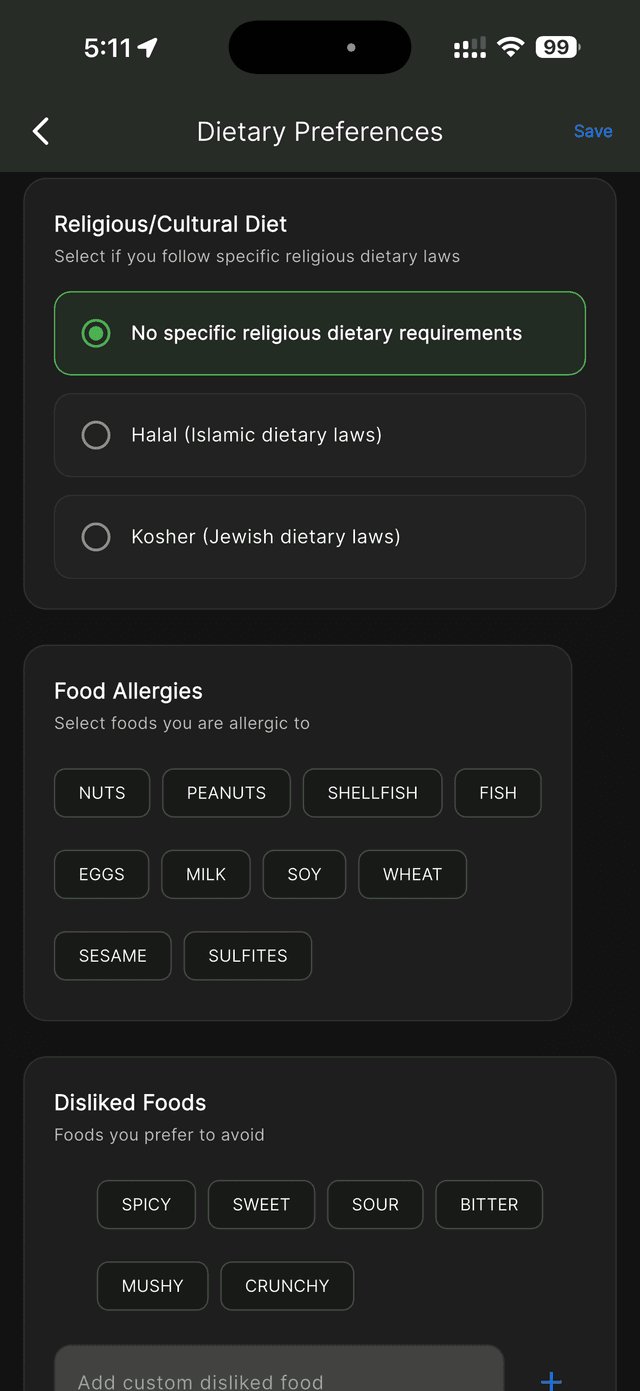 NutriFit AI screenshot 4